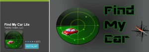 Una aplicación de celular para encontrar tu auto