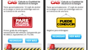 Aplicación "Alcoholmóvil" para conductores de Colombia
