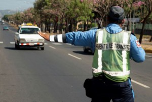 Operativo de seguridad vial en Nicaragua