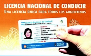 Sistema nacional de licencias de conducir de Argentina