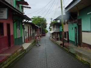 Los peatones en riesgo en Nicaragua