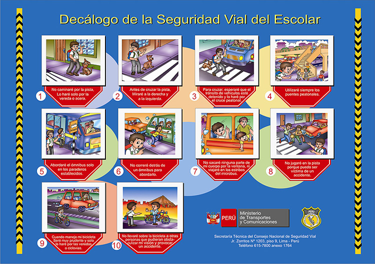 Educación Vial en la Web de Chile