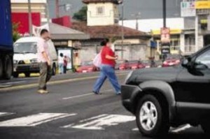 Educación vial para peatones en Costa Rica