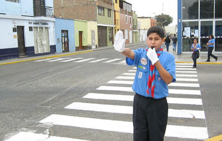 Campaña vial en Arequipa Perú