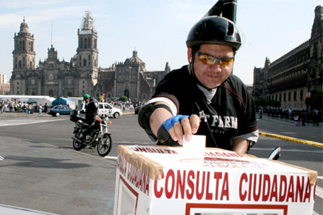 Consulta ciudadana sobre vialidad y transporte en Xalapa