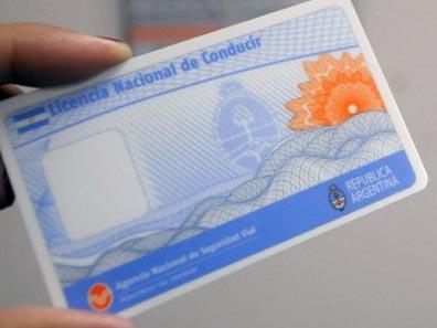 Registro único para licencia de conducir en Argentina
