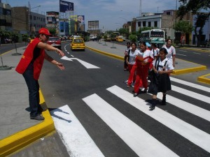 Seguridad vial en Perú en las aulas escolares