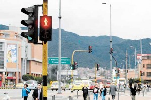 Renovación de semáforos en Oaxaca en México