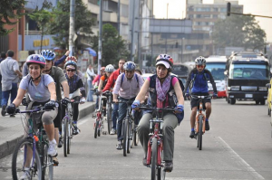 Bicicletadas en Perú una campaña vial para fomentar el no uso del vehículo