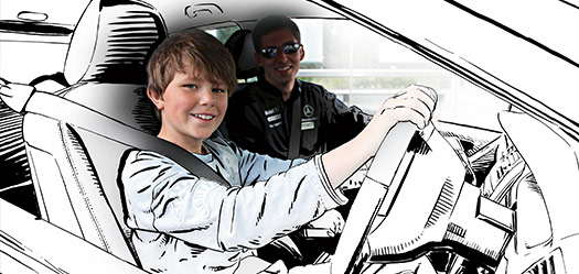 Escuela de conducción para niños de 10 años