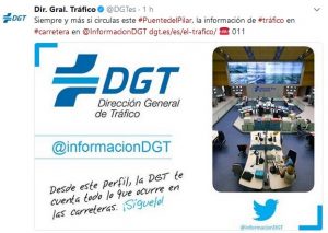 Fuente: twitter @DGTes