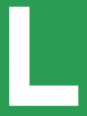 La "L" también en conductores inseguros