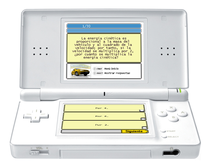 Autoescuela Trainer para Nintendo DS