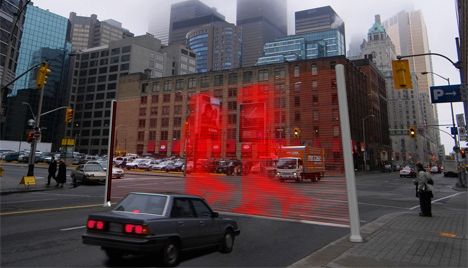 Virtual Wall, un nuevo concepto de semáforo