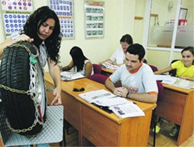 Recuperación del examen de profesor de autoescuela