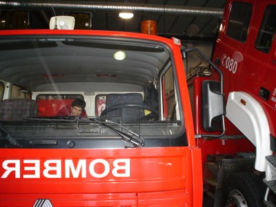 Bombero multado al acudir a una emergencia