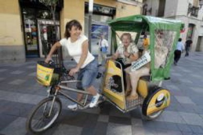 Los bici-taxi llegan a Madrid