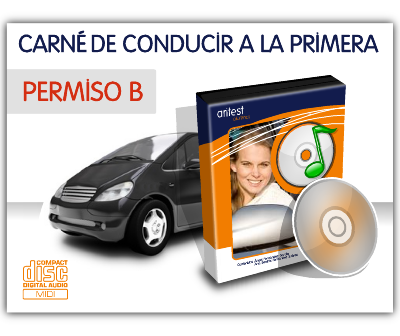 Audio CD, permiso B, una ayuda para obtener el permiso de conducir