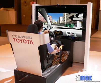 Nuevo simulador de automóviles SIMAX