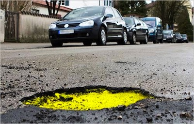 Street Safe Initiative, para que los baches se hagan visibles