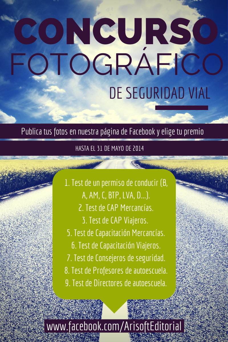 Concurso de fotografí­a sobre seguridad vial