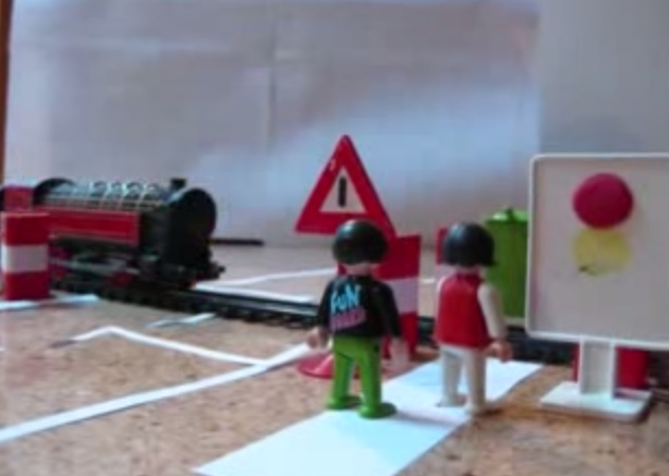 Los Playmobil enseñan seguridad vial a los niños