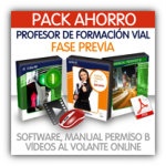 PACK PROFESOR DE FORMACIÓN VIAL - FASE PREVIA - CURSO XVIII