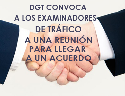 Examinadores de Tráfico convocados a una reunión por la DGT