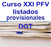 Curso XXI Profesor Formación Vial: publicada relación provisional de aptos fase previa